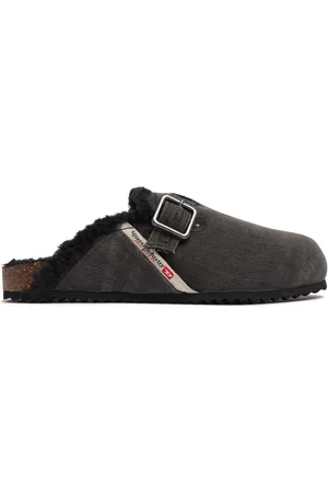 Diesel Mules De Denim De Algodón
