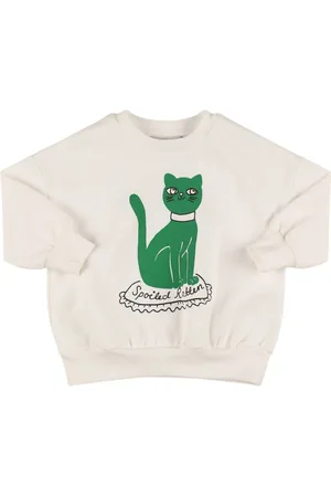 Mini Rodini Sudadera De Algodón Orgánico Estampada