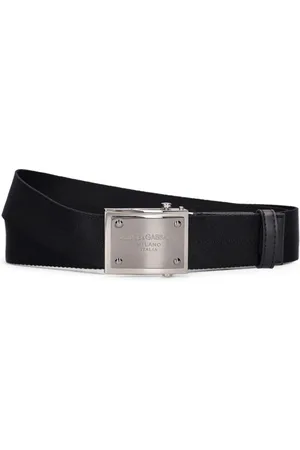 Dolce & Gabbana Cinturón De Webbing Con Logo 3,5cm
