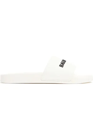 Balenciaga Chanclas De Goma Con Logo