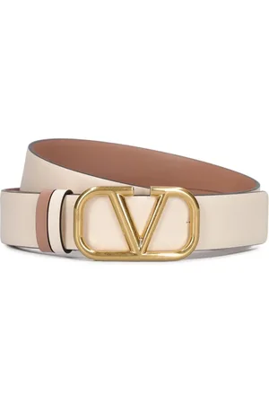 VALENTINO GARAVANI Cinturón Reversible Con Logo V 30mm