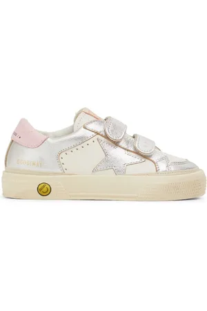 Golden Goose Sneakers May School De Piel Laminada