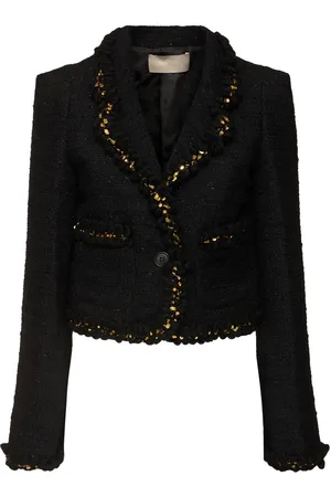 Elie saab Chaqueta Corta De Tweed