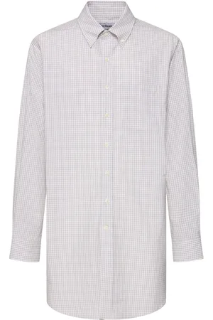 Hed Mayner Camisa De Algodón A Rayas