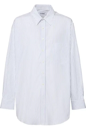 Hed Mayner Camisa De Algodón A Rayas