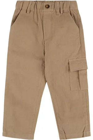 Donsje Pantalones De Gabardina De Algodón