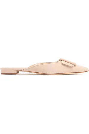 Manolo Blahnik Sandalias Mule De Ante 10mm