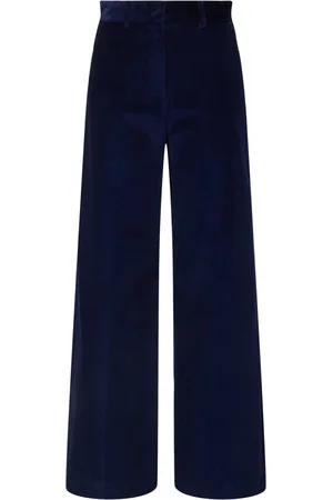 Max Mara Pantalones Anchos De Pana