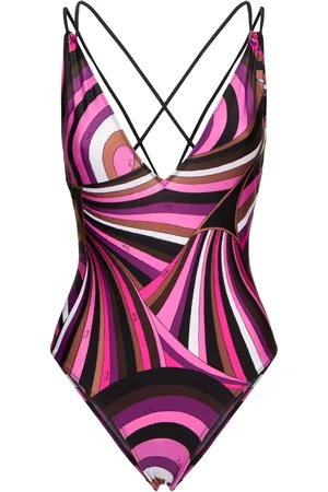 Puccini Bañador Entero De Lycra Estampado