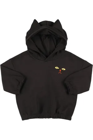 Mini Rodini Sudadera De Algodón Orgánico Con Orejas