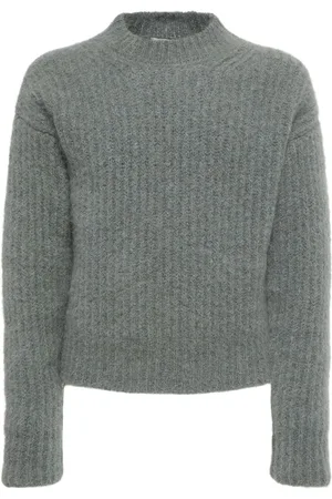 Ami Suéter De Mohair Acanalado