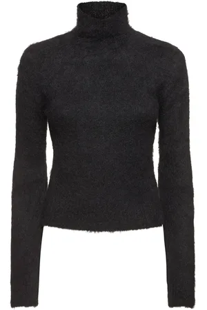 Ami Suéter De Mohair Con Cuello Vuelto