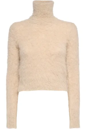 Ami Suéter De Mohair Con Cuello Vuelto