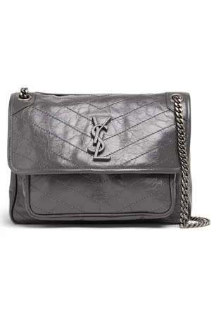 Saint Laurent Bolso De Hombro Mediano Niki De Piel