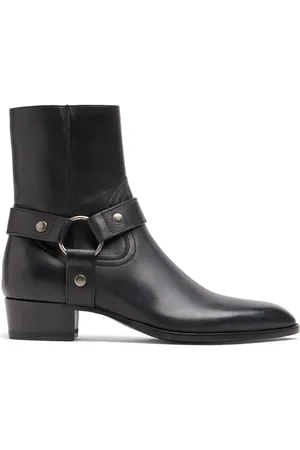 Saint Laurent Botas De Piel 40mm