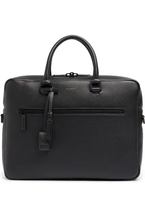 Saint Laurent Maletín De Piel Con Logo