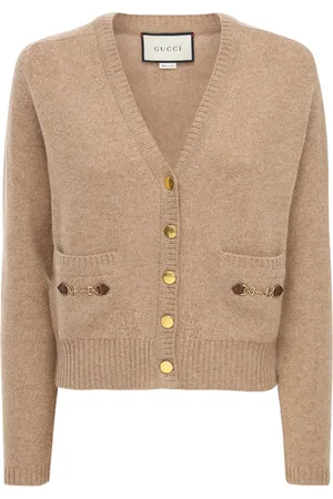 Gucci Cárdigan De Punto De Cashmere Con Horsebit