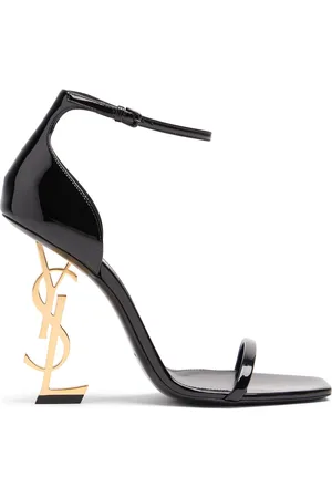 Saint Laurent Sandalias Opyum De Charol 110mm