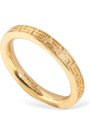 VERSACE Anillo Fino Con Motivo Griego