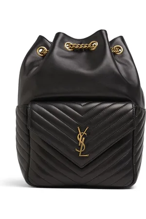 Saint Laurent Mochila De Piel