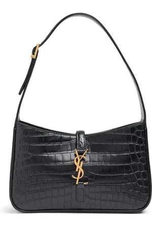 Saint Laurent Bolso Le 5 À 7 De Piel Efecto Cocodrilo