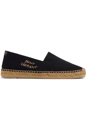 Saint Laurent Espadrillas De Lona 10mm
