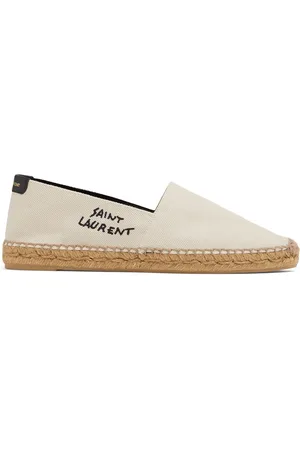 Saint Laurent Espadrillas De Lona 10mm