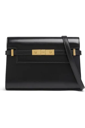 Saint Laurent Bolso Pequeño Manhattan De Piel