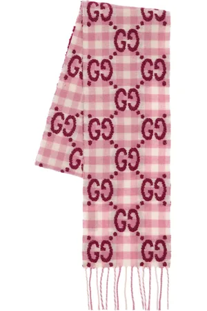Gucci Bufanda Gg De Lana Con Logo