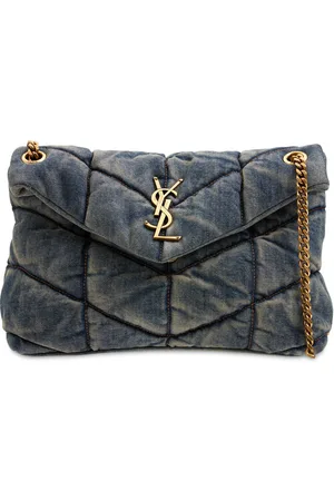 Saint Laurent Bolso Pequeño Puffer Con Cadena