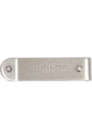 Saint Laurent Clip De Metal Con Logo