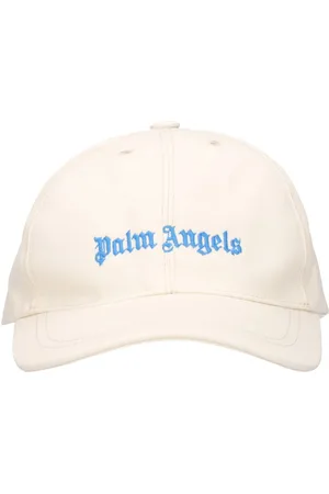 Palm Angels Gorra De Baseball De Gabardina De Algodón