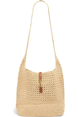 Saint Laurent Bolso Hobo De Rafia