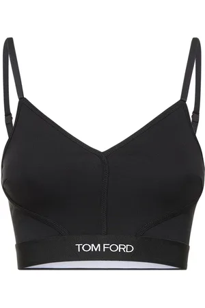 Tom Ford Top Cropped De Jersey Técnico