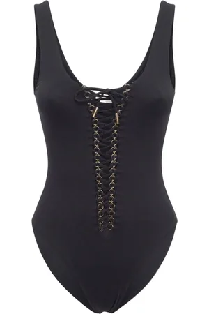 Saint Laurent Bañador Stretch Con Cordones
