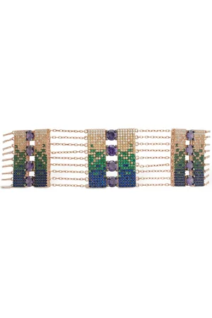Talita Collar Choker Planet Earth Con Circonios Cúbicos