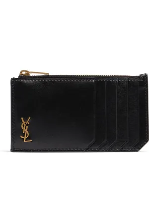 Saint Laurent Tarjetero Tiny Cassandre De Piel