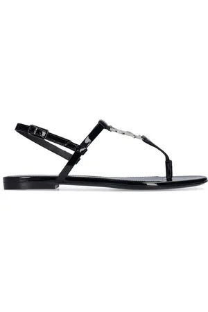 Saint Laurent Sandalias Cassandra De Piel 10mm