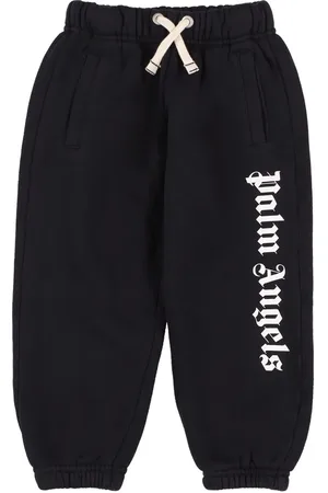 Palm Angels Pantalones Deportivos De Algodón Estampados