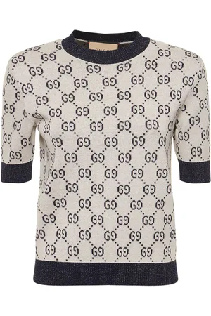Gucci Top De Algodón Gg