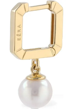 Eera Pendiente Individual 18kt Mini Pearl