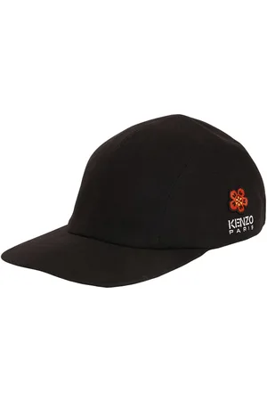 Kenzo Gorra De Baseball De Algodón Bordada