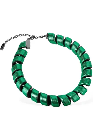 SO-LE STUDIO Lvr Exclusive Choker De Cuero Tourbillon