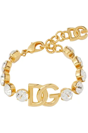 Dolce & Gabbana Brazalete De Cadena Dg Con Cristales
