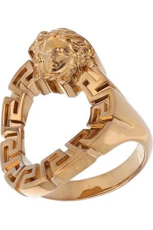 VERSACE Anillo Con Cenefa Griega Y Medusa