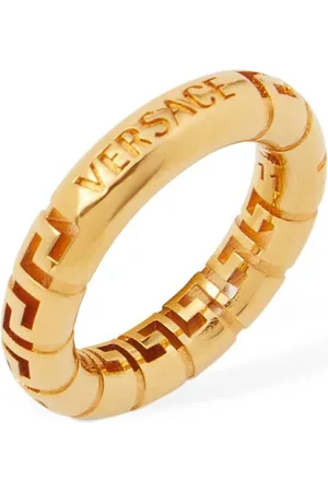 VERSACE Anillo Con Cenefa Griega