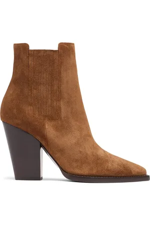 Saint Laurent Botas Chelsea De Piel 95mm