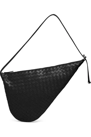 Bottega Veneta Bolso Virgule De Piel Intrecciato