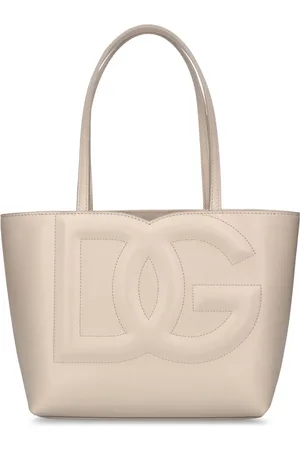 Dolce & Gabbana Bolso Tote Pequeño Dg De Piel Con Logo