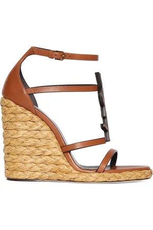 Saint Laurent Espadrillas De Piel 105mm